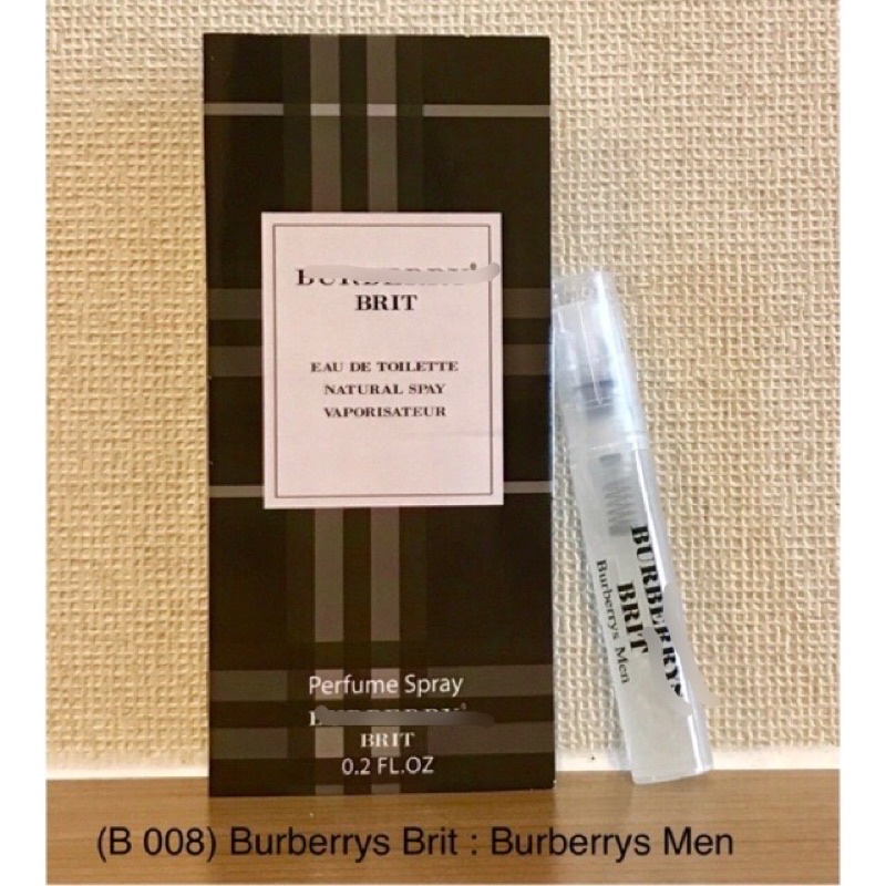 น้ำหอมผู้ชาย  🕵🏻‍♂️เบอร์เบอรี่ men edp
