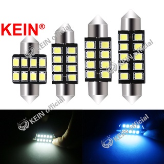 Kein หลอดไฟ Led C10W สําหรับติดป้ายทะเบียนรถยนต์ 31 มม . 36 มม . 39 มม . 41Mm 12V 2835 Smd