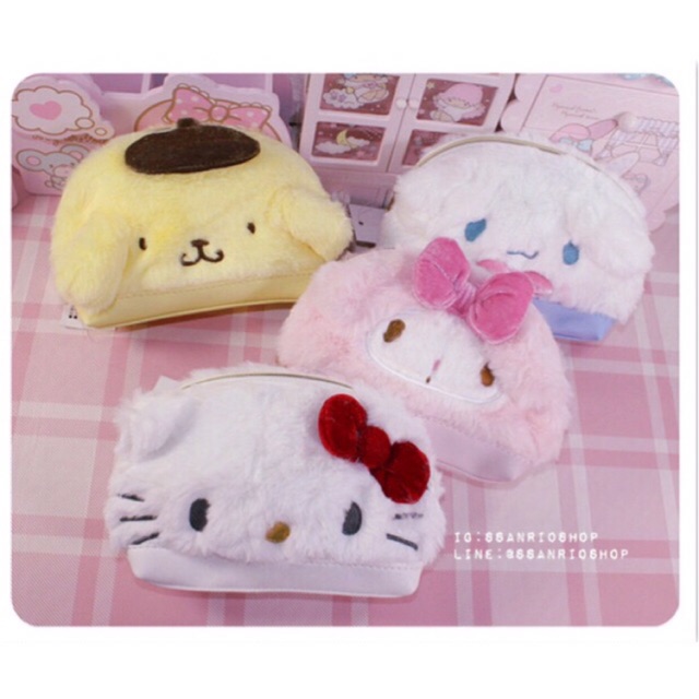 กระเป๋าใส่เครื่องสำอางค์ sanrio