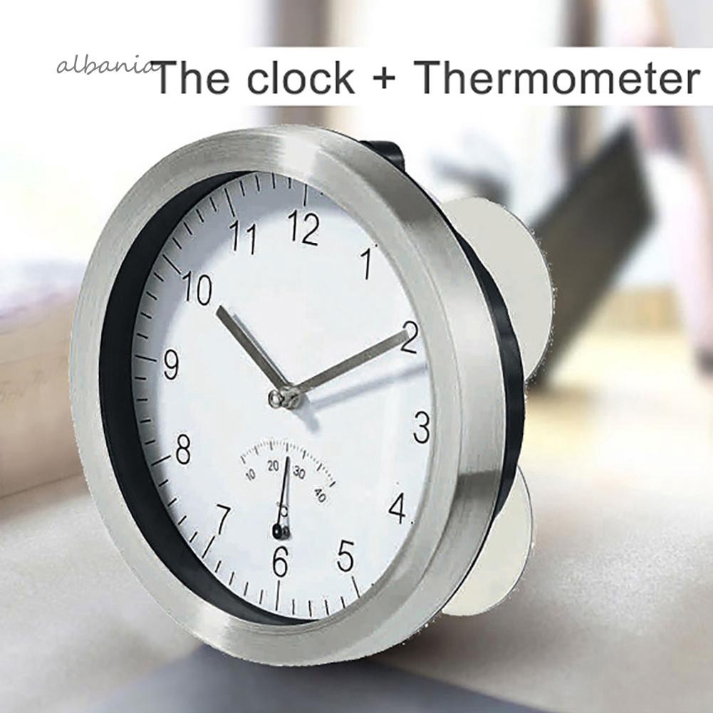 Al Waterproof Wall Shower Clock Thermometer Kitchen Bathroom Decor With 4 Suckers - roblox #U0e19#U0e32#U0e2c#U0e01#U0e32#U0e1b#U0e25#U0e01#U0e41#U0e1a#U0e1a#U0e21#U0e44#U0e1f led shopee thailand