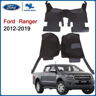 รับประกัน 1ปี พรมปูพื้นเข้ารูปรถยนต์6D พรมปูพื้นรถยนต์ พรมรถยนต์ ford ranger 2Dr 4Dr รับประกัน 1 ปี