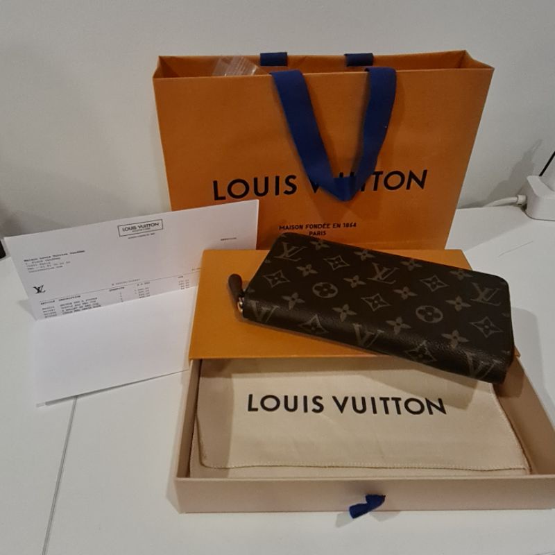 Louis Vuitton zippy wallet กระเป๋าสตางค์หลุยส์ Louis Vuitton มือ2