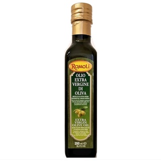 Romoli extra virgin olive oil  250ml. น้ำมันมะกอก น้ำมันมะกอกธรรมชาติ