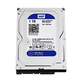 1 TB HDD WD BLUE 7200RPM, 64MB, SATA-3, WD10EZEX