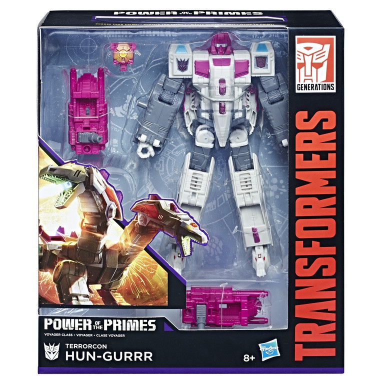 Transformers Generations Power of the Primes Hun-Gurrr Voyager Terrorcon