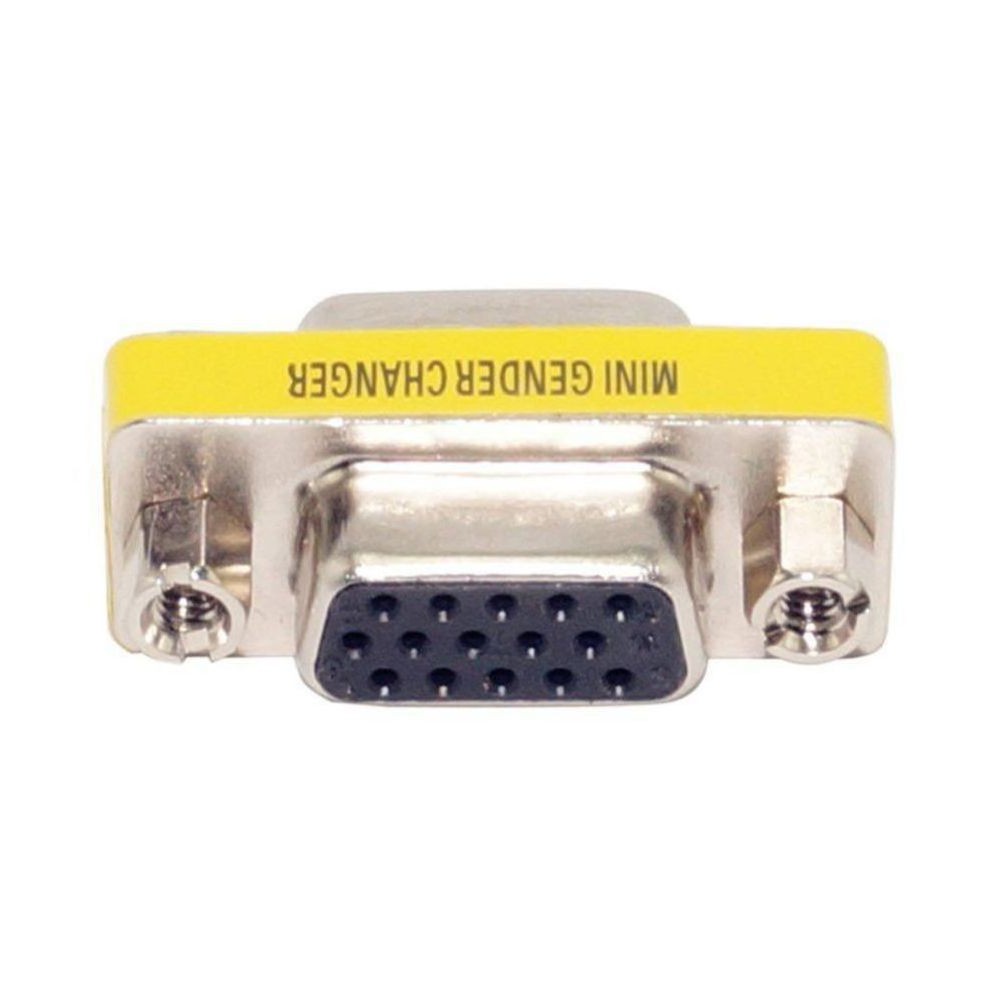 อะแดปเตอร์ VGA หัว เมียเมีย 15 pin แบบไขว้ VGA SVGA Female to Female