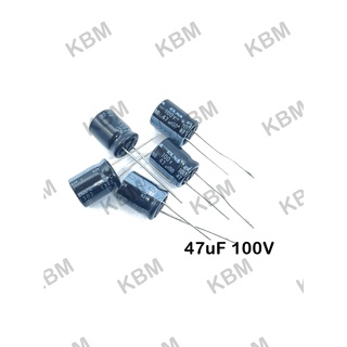 Capacitor (คาปาซิเตอร์)47uF100V 47uF160V 47uF200V 47uF250V 47uF400V 47uF450V