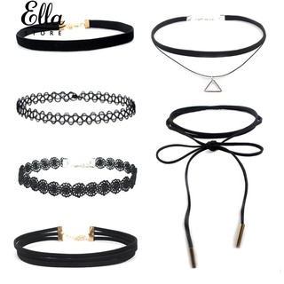 ของชำร่วย 6 ชิ้นผู้หญิงคอลลาเจน Choker เครื่องประดับ Necklaces Club