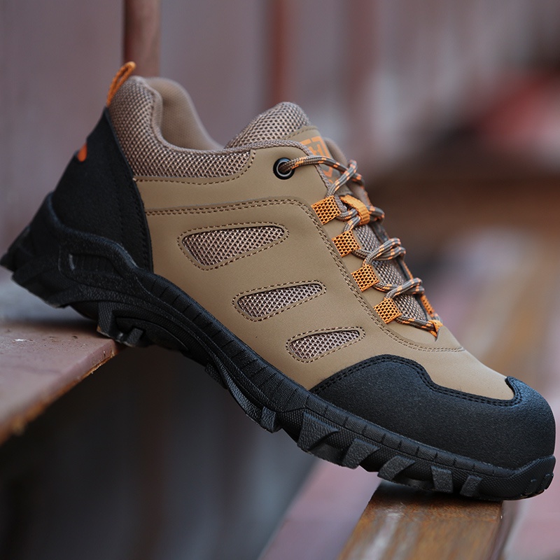รองเท้าเซฟตี้ รองเท้านิรภัย ระบายอากาศได้ safety shoes หัวเหล็ก ป้องกันการชนและป้องกันการแทง