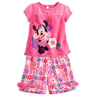 🇺🇸 ของแท้ Disney USA - [Size 4-9/10] [SALE] H1115 ชุดนอนเด็ก Minnie Mouse Sleep Set for Girls