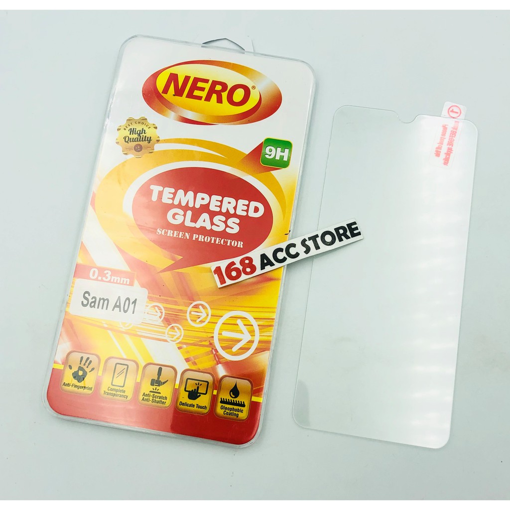 ฟิล์มกระจกนิรภัย SAMSUNG A01 / การ์ดหน้าจอ SAMSUNG A01