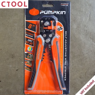 คีมปอกสายออโต้ ย้ำสาย ตัดสาย 8นิ้ว PTT-205AWS 14618 Pumpkin ของแท้100% - Authentic Self Adjusting Wire Stripper - ซีท...