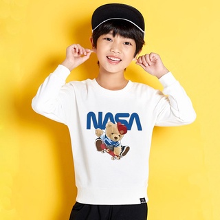 K-2278-O เสื้อกันหนาวเด็กสไตส์เกาหลี สกรีนลายการ์ตูนน่ารักใส่ได้ทั้งหญิงและชาย ผ้าโพลีเอสเตอร์ ใส่สบาย**ปลีก-ส่ง**