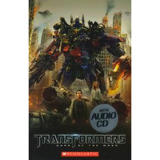 DKTODAY หนังสือ SCHOLASTIC READER 3:TRANSFORMERS:THE DARK OF THE MOON+CD