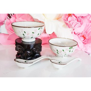 Wedding Gifts Snow Sakura Set E ลายหิมะพรำ