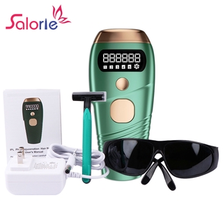 Salorie Ice อุปกรณ์กําจัดขนถาวร IPL ถาวร 999999 ครั้ง 5 ระดับ สำหรับผู้หญิง ผู้ชาย