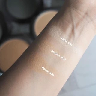 CLEARANCE SALE สภาพกล่องไม่สวย BK Acne Shimmer Matt Powder SPF35 แป้งพัฟลดสิว