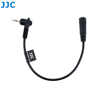 JJC 3.5mm ถึง 2.5mm สเตอริโอเชื่อมต่อสายเคเบิลอะแดปเตอร์สำหรับแปลงขั้วต่อไมโครโฟน 3.5 มม. เป็น 2.5 มม. สำหรับกล้อง Fujifilm X-T30 X-T20 X-T10 X-T200 X-T100 X-T1 X-PRO3 X-PRO2 X100V X100F X100T X -E3 X-E2S X-E2 X-E1 XF10