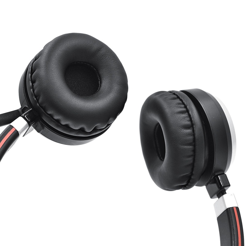 ฟองน้ําครอบหูฟัง แบบหนัง แบบเปลี่ยน สําหรับ Jabra Evolve 20 20se 30 30II 40 65
