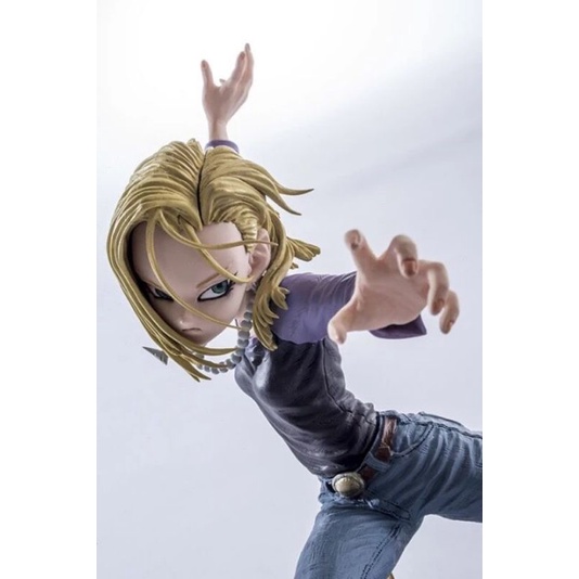 ANDROID NO.18 BANPRESTO FIGURE COLOSSEUM 6 DRAGON BALL FIGURE หุ่นยนต์ ...