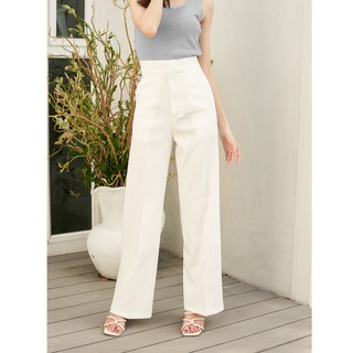 Walen Trousers กางเกงขากระบอกเอวสูง Miladi