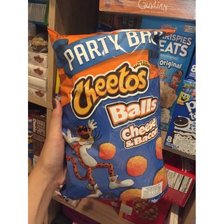 🧀🧀🧀Cheetos Balls Cheese&amp;Bacon🥓🥓🥓 📌190g 📍ขนมขบเคี้ยวนำเข้าจากเมกา🇺🇸🇺🇸🇺🇸