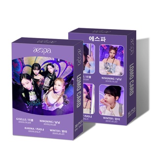 โปสการ์ด aespa Photocards 2022 Dreams Come True Album 30 ชิ้น/กล่อง (พร้อมส่ง)