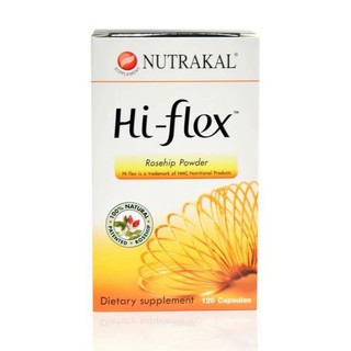 NUTRAKAL Hi-flex ลดอาการปวดข้อ ข้อเสื่อม (120 แคปซูล)