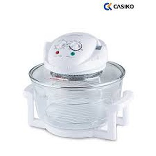 CASIKO หม้ออบลมร้อน หม้ออบ หม้ออบไฟฟ้า ขนาด12ลิตร รุ่น CK 8900 สีขาว หม้ออบโถแก้ว