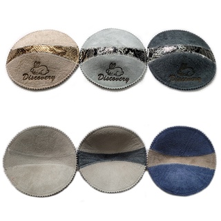 Discovery Magic Semi-Circular Leather Bowling Ball Wipe Pad 1ea (Random Colour)