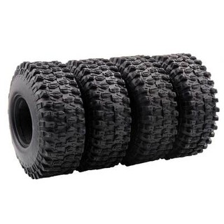 ยางล้อรถ ขนาด 120 มม. 1.9 นิ้ว สําหรับรถไต่หินบังคับ 1:10 Axial SCX10 90047 RC4WD D90 D110 TF2 TRX-4 TRX4 4 ชิ้น