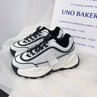 sneaker.world รองเท้าผ้าใบ รองเท้าแฟชั่น รองเท้าผ้าใบผู้หญิง เสริมส้น