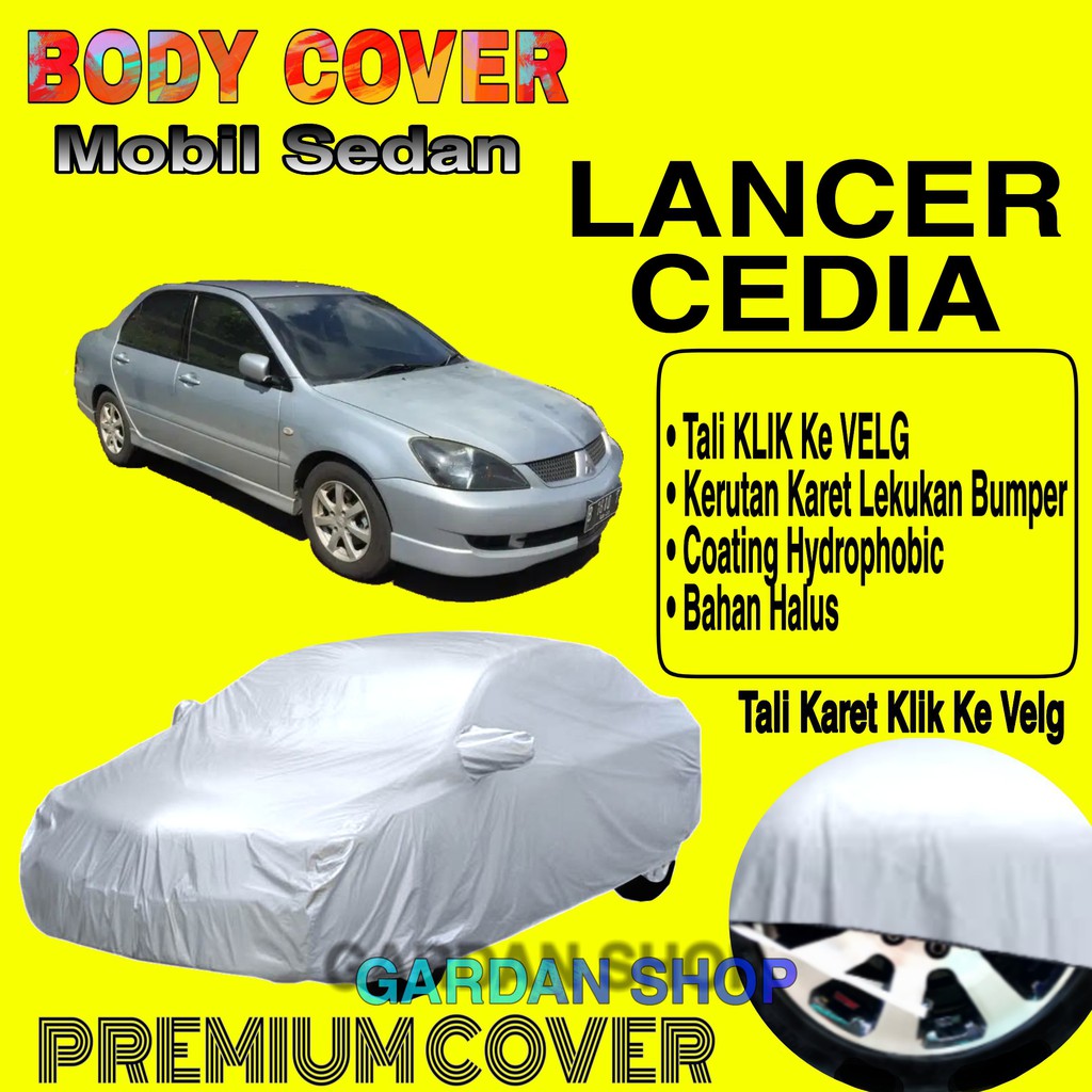 LANCER CEDIA ผ้าคลุมรถธรรมดา ฝาครอบรถ Lancer Cedia PREMIUM เคลือบกันน้ํา