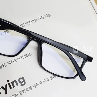 ALP แว่นกรองแสงแท้ กรองแสงสีฟ้า รุ่น E034 พร้อมกล่องผ้าเช็ดแว่นครบเซ็ต ตัวขายดี