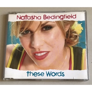 ซีดีซิงเกิ้ล ลิขสิทธิ์ มือ 2 สภาพดี...199 บาท “Natasha Bedingfield” ซิงเกิ้ล "These Words" แผ่นหายาก Made in Australia