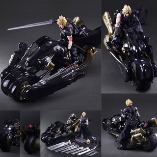 งานแท้ Play Arts Kai  FF7 Cloud Strife &amp; Fenrir