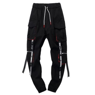 [พร้อมส่ง❗❗]Jogger Pants กางเกงขายาวคาร์โก้ กางเกงแนวสตรีท กางเกงแนวฮิปฮอป สุดเท่ห์ เด่นสะดุดตา