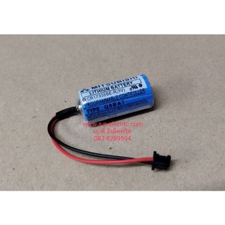 Lithium CR17335SE-R Q6BAT 3V Mitsubishi Lithium Battery สินค้าใหม่