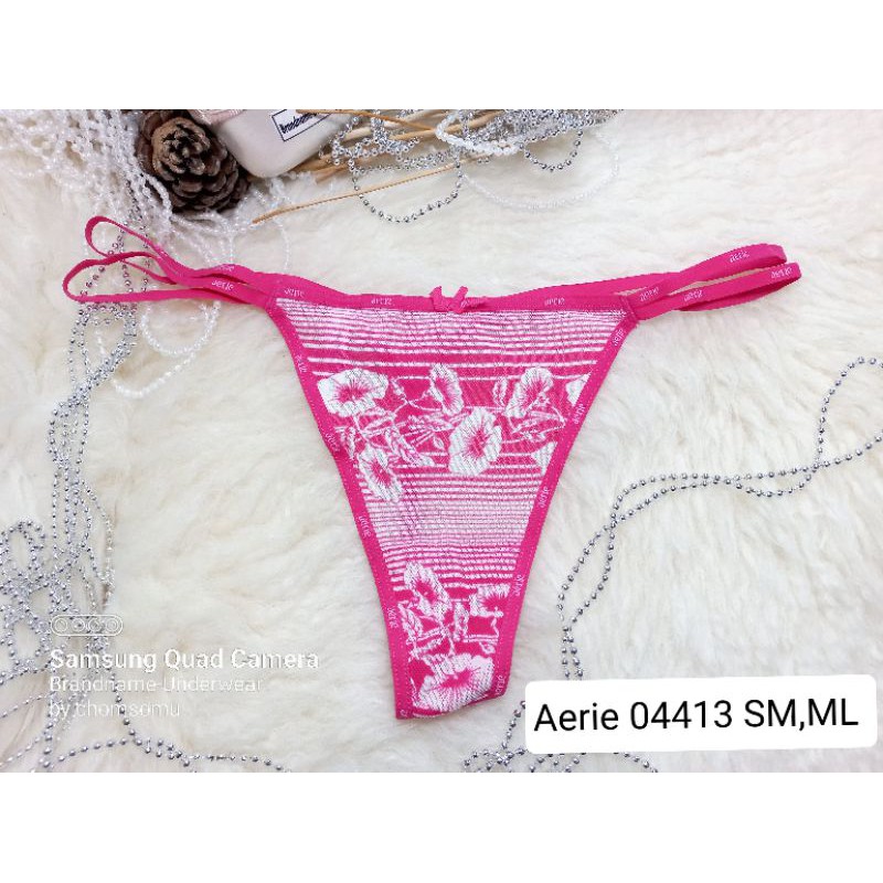 Aerie Size SM,ML ชุดชั้นใน/กางเกงชั้นในทรงจีสตริง(G-string) Aerie04413