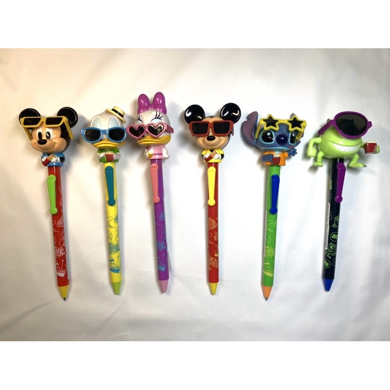 ‼️มือหนึ่ง‼️ อ่านก่อนนะคะ‼️ปากกา Mickey/Donald duck/Daisy/Stitch/Mike ใส่เเว่นกันเเดด!!🕶 (Tokyo Disney land🏰🇯🇵✨)