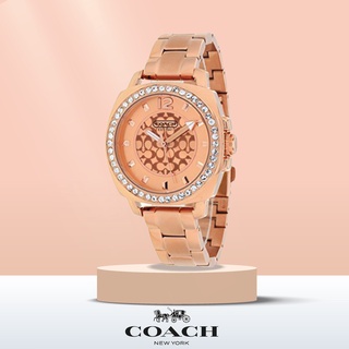 COACH รุ่น14501701 นาฬิกาข้อมือผู้หญิง นาฬิกาcoach สายนาฬิกาสแตนเลส นาฬิกาข้อมือผู้หญิงของแท้100% นาฬิกาแบรนด์เนม