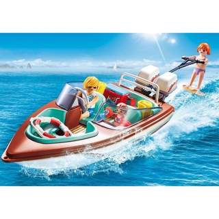 Playmobil Familyfun Speedboat Underwater Motor เพลย์โมบิล เรือสปีดโบ๊ท พร้อมมอเตอร์ PM-9428