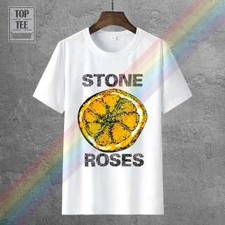 เสื้อยืดคอกลม ผ้าฝ้าย พิมพ์ลาย The Stone Roses สไตล์วินเทจ คลาสสิก เหมาะกับฤดูร้อน สําหรับผู้ชาย S 2 1 A 053 NAfdpb62AFn