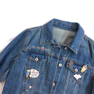 💘 Teenie weenie jacket jeans งานปัก