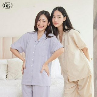 G&amp;G Nightwear รุ่น EN2PA9 ชุดนอน แบบแขนสั้น + ขายาว