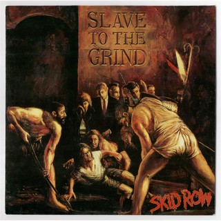 CD เพลงสากล Skid Row 1991 Slave to the grind อัลบั้มที่2 (Audio) บันทึกจากแผ่นแท้ คุณภาพเสียง 100%