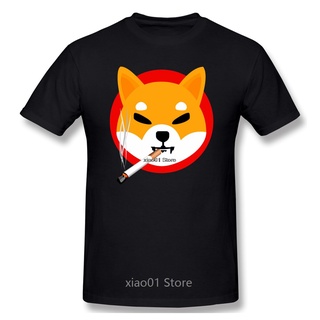 [S-5XL] เสื้อยืดคอกลม แขนสั้น พิมพ์ลาย Shiba Inu Coin Crypto สไตล์คลาสสิก ไม่ซ้ําใคร สําหรับผู้ชาย 121837