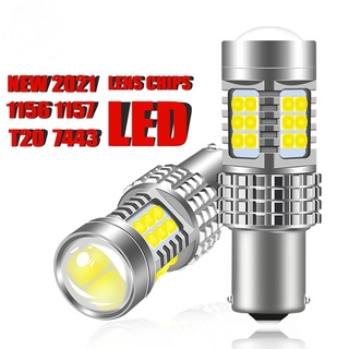 หลอดไฟเลี้ยวรถยนต์ LED 1156 BA15S P21w BAU15S PY21w T20 7440 W21W 3030 40smd 1 ชิ้น