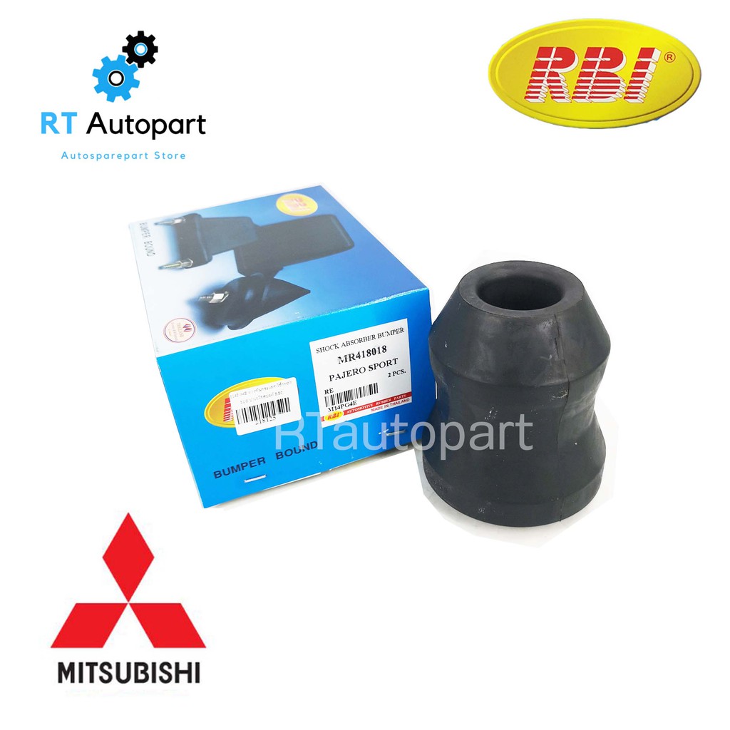 RBI กันกระแทกโช้คหลัง Mitsubishi Pajero Pajerosport ปี08-14 ปี14-20 / กันกระแทกโช้ค Pajero / MR418018