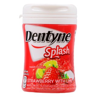 เดนทีนสแปลชสตรอเบอร์รี่ขวด 53.2กรัม Dentine Splash Strawberry 53.2g.